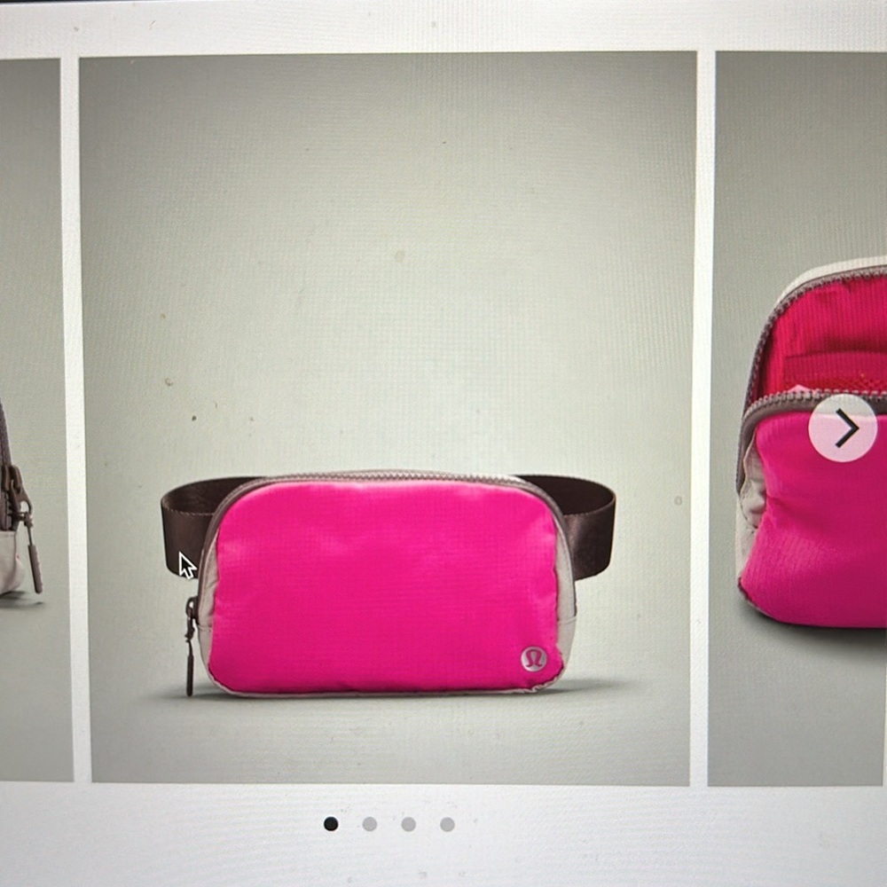 Lululemon everywhere belt bag 1L NWT pow pink